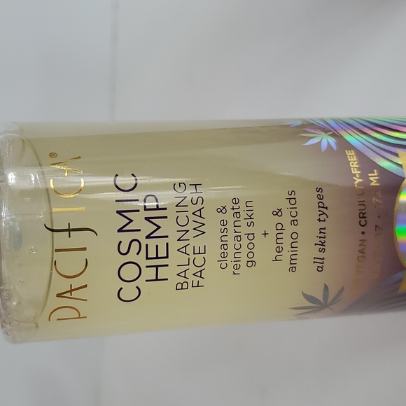Pacifica Cosmic Hemp Face Wash and Face Cream Bundle NIB - Picture 7 of 8